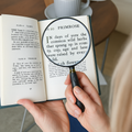 Glass Handheld x5 & x10 Magnifier