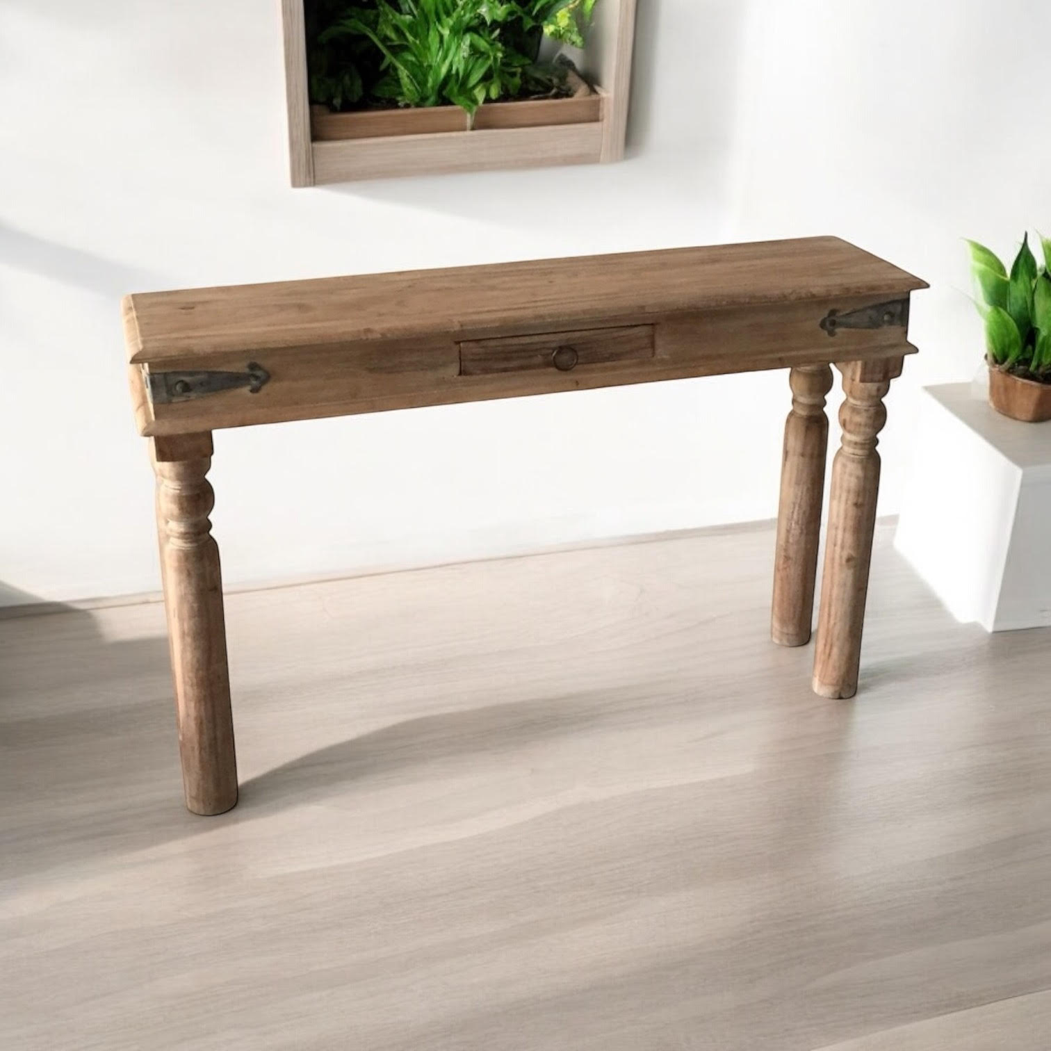 AcaciaHome Durable and Elegant Wooden Console Table