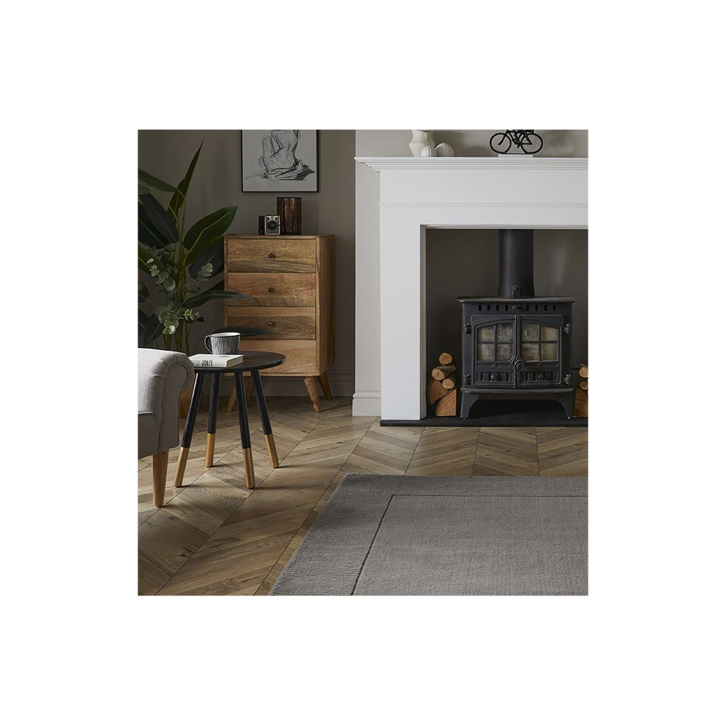 Esme Wool 80x150cm Grey Rug