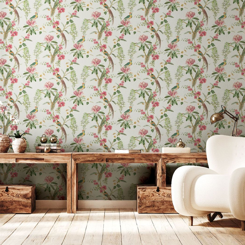 Exotic Garden Pink Green sw12