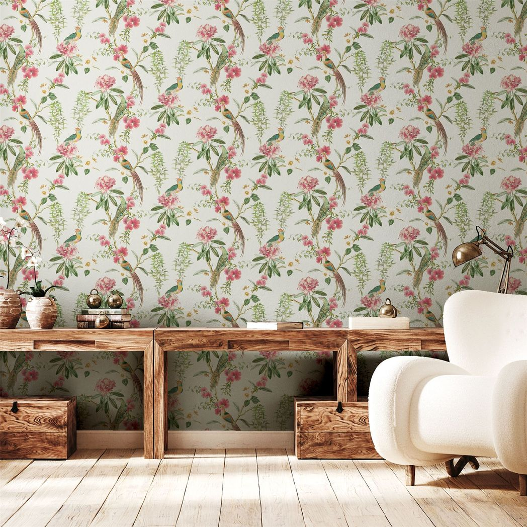 Exotic Garden Pink Green sw12