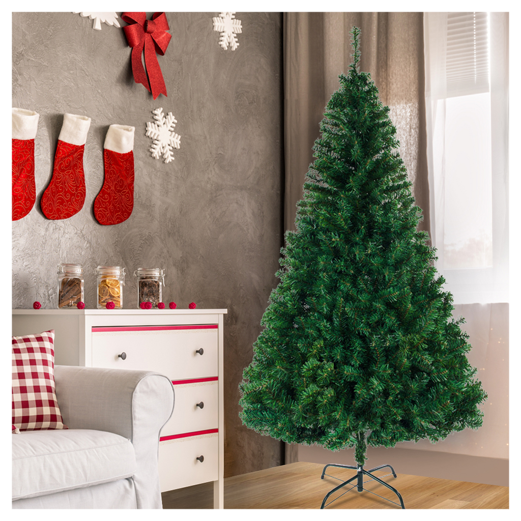 8FT Christmas Tree with 1138 Branches