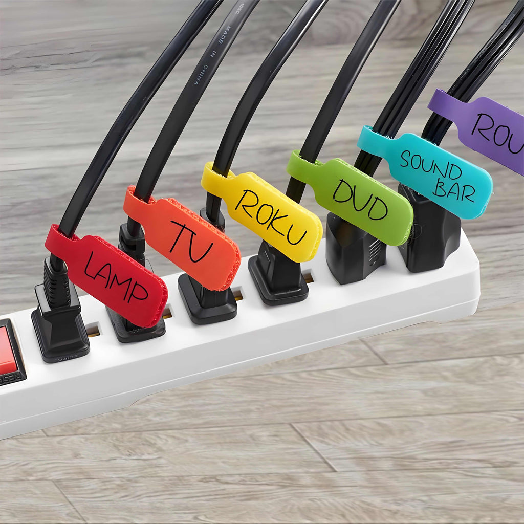 Set of 10 Cable Labels