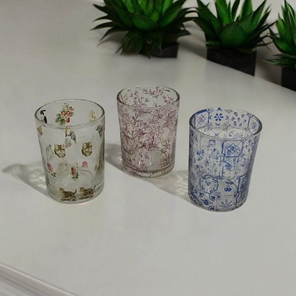 Chic 10cm Glass Votive Holder