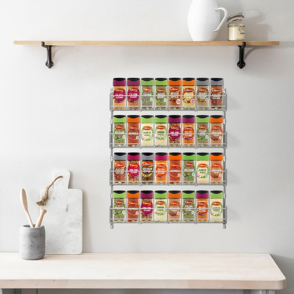 Vinsani 4 Tier Herb And Spice Rack