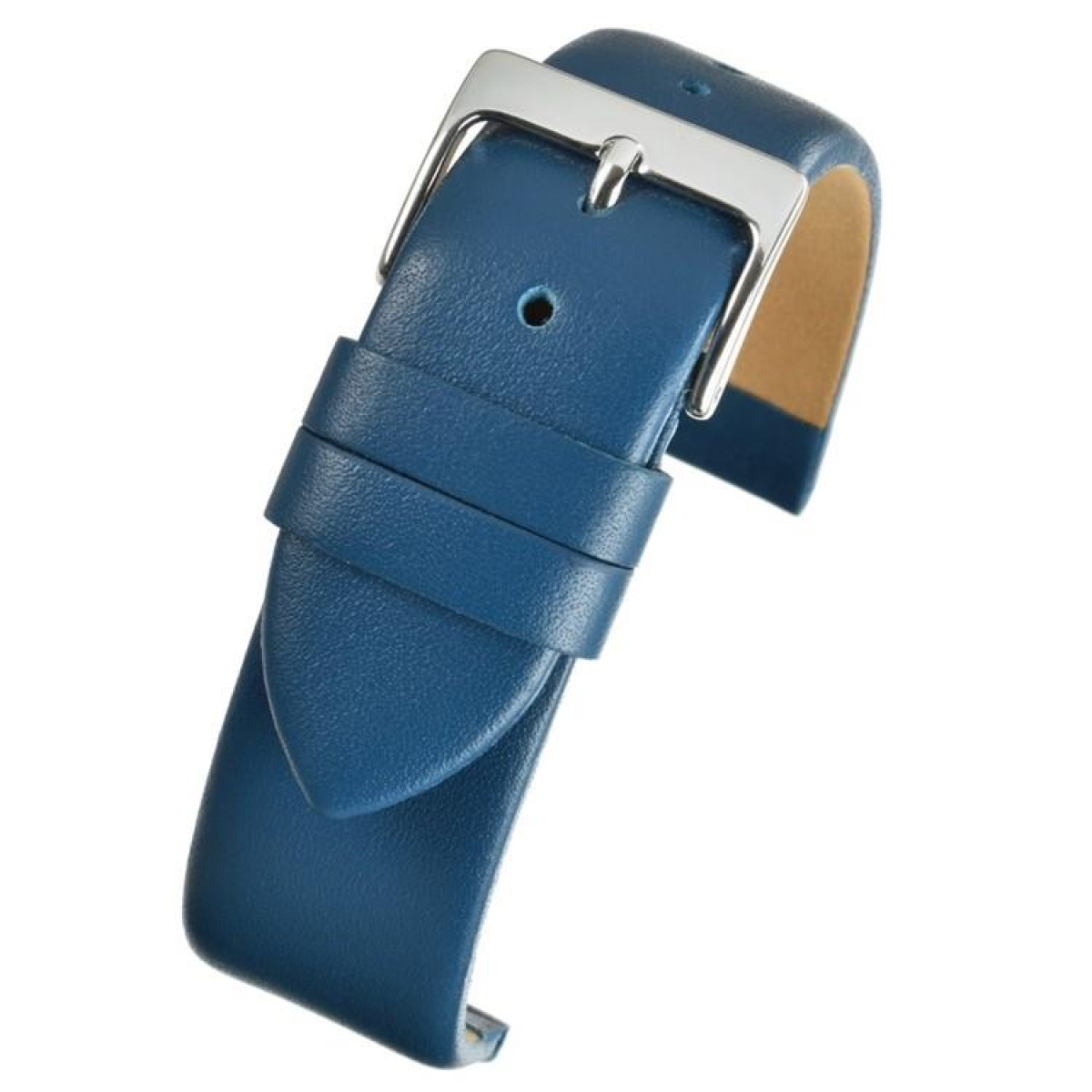 Blue Calf Leather Watch Strap 14mm