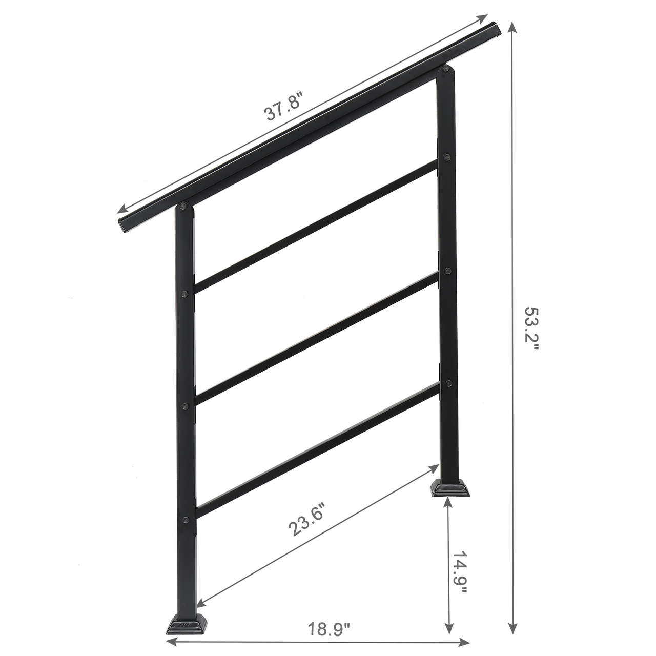 [Same Code：66442124 66442124]Handrails for Outdoor Steps