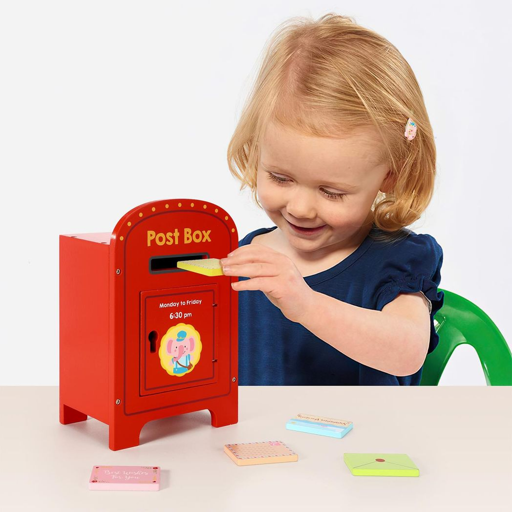 SOKA Wooden postbox Elephant