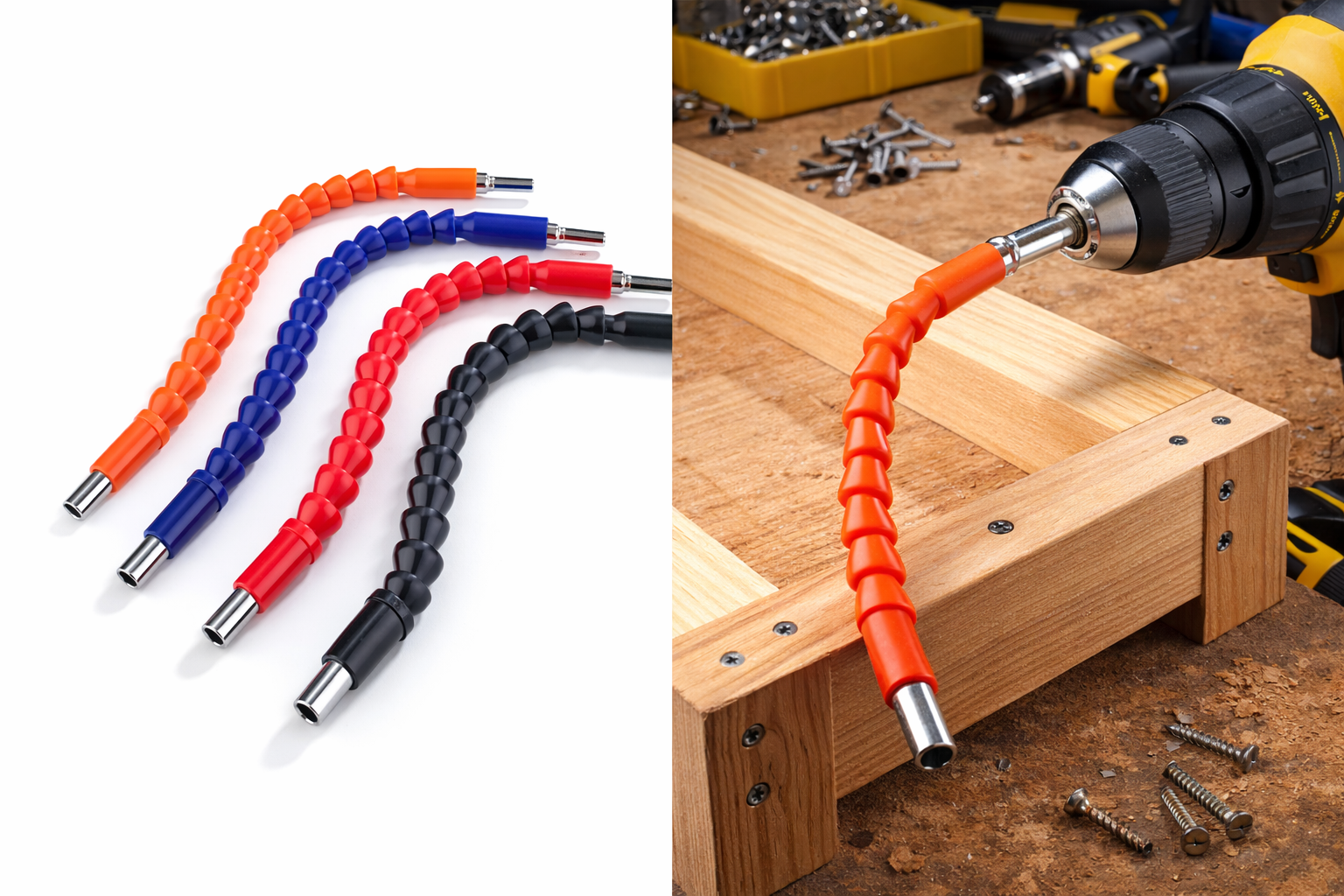 Flexible Driver Bit Holder