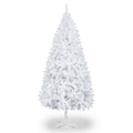 6FT Iron Leg White Christmas Tree with 400 Branches