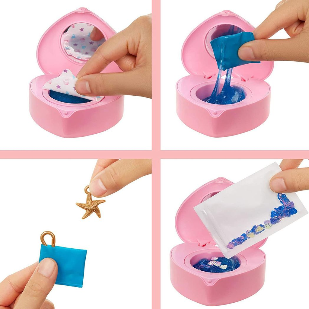 Barbie Doll Colour Reveal Peel Mermaid 25 Accessories Toy Gift For KIds GXV93