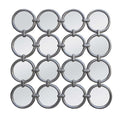 118 X 118cm Silver Frame Mirror