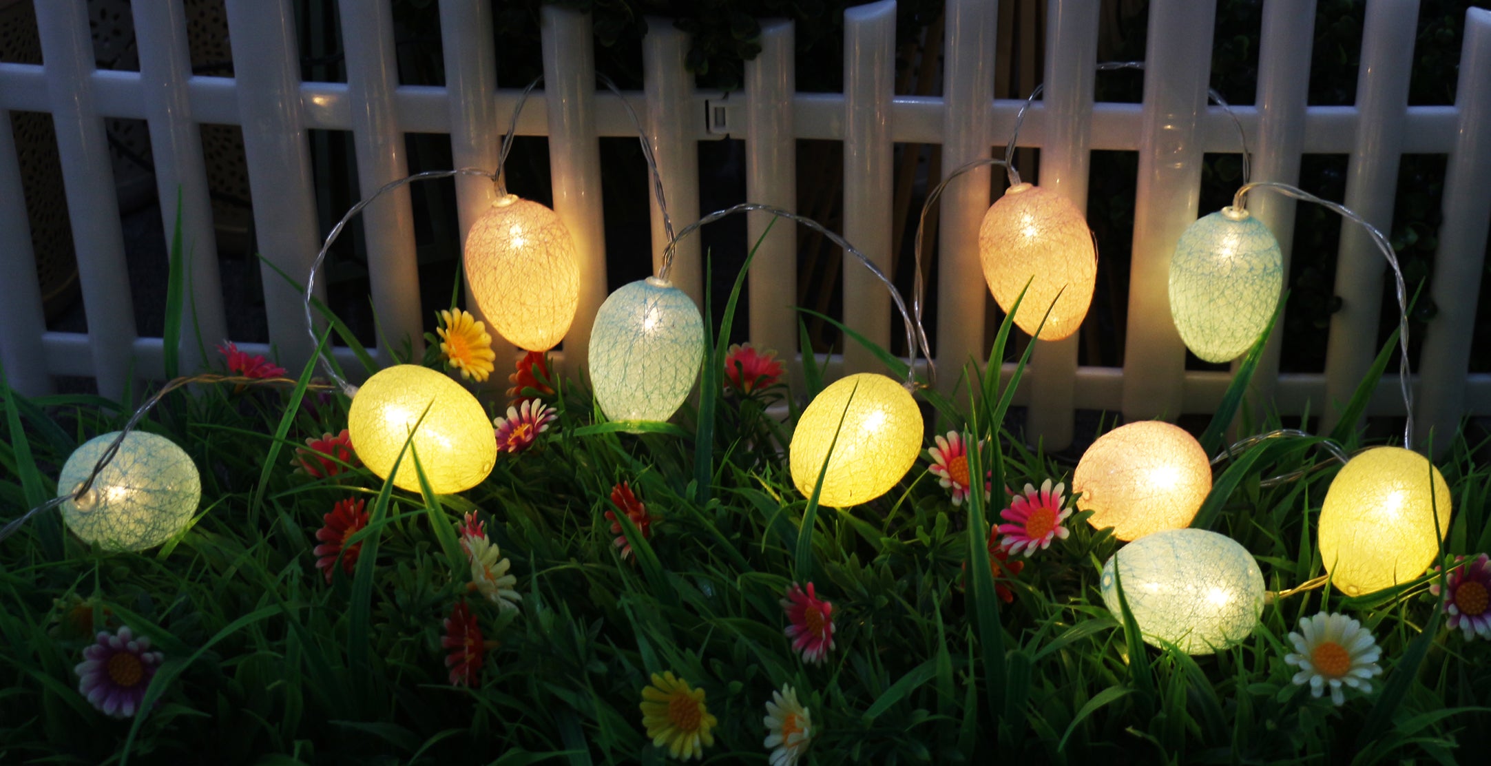Colourful Easter Egg String Light