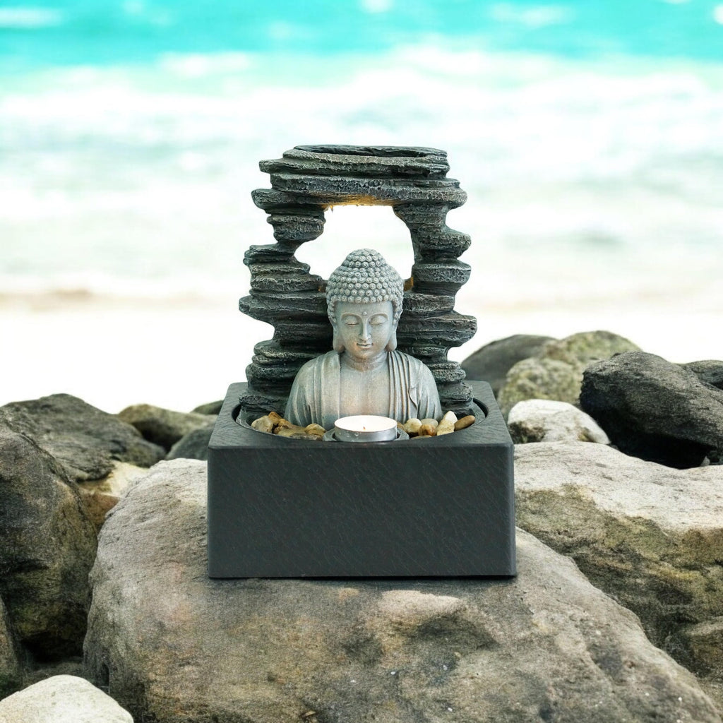 Water Feature Indoor Outdoor LED Fountain