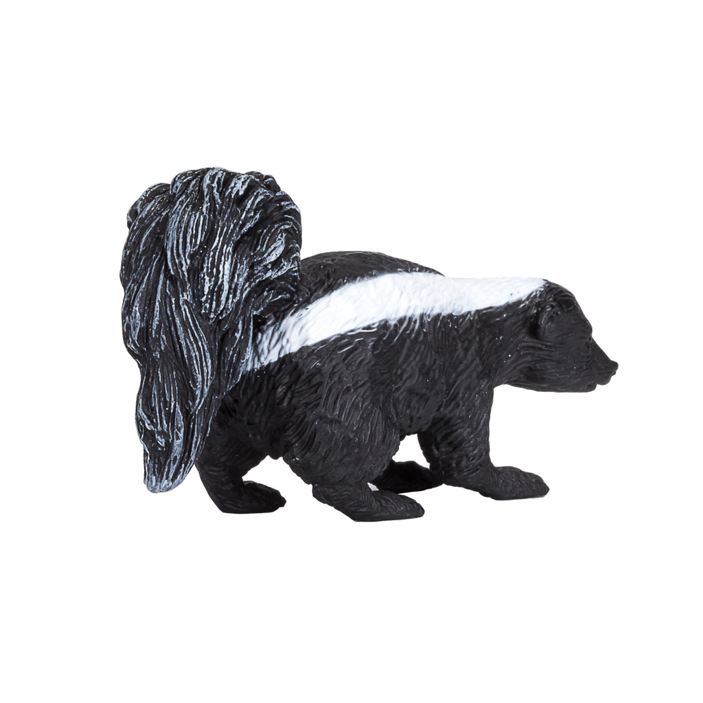 Skunk Toy  Realistic Woodland Animal Figurine