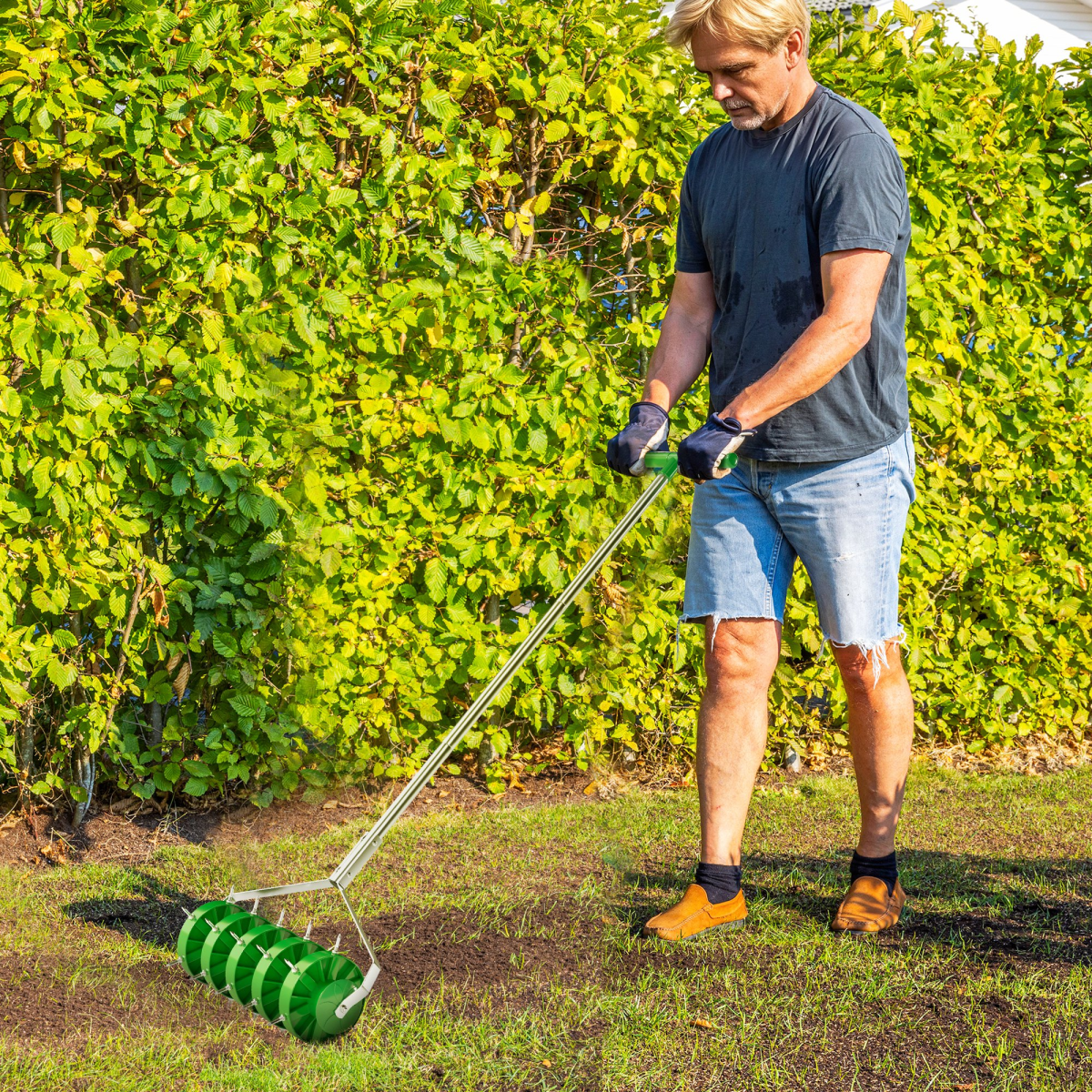 Rolling Lawn Aerator