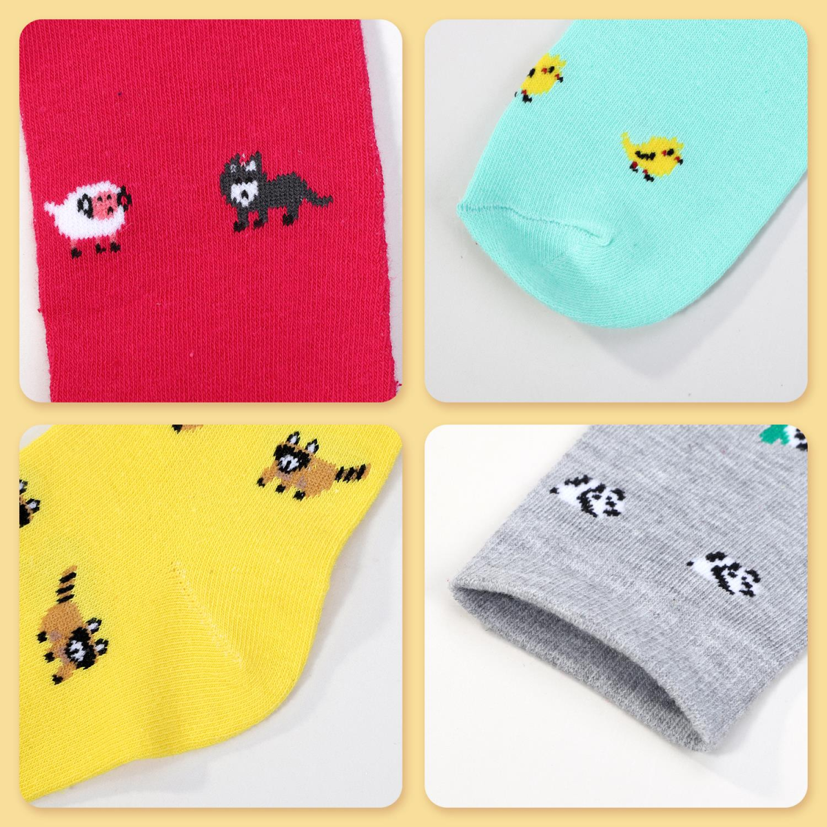Vinsani ANIMAL SOCKS 5pk