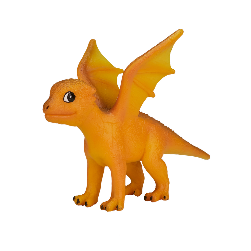 Fire Dragon Baby Toy  Fantasy Mythical Creature Figure