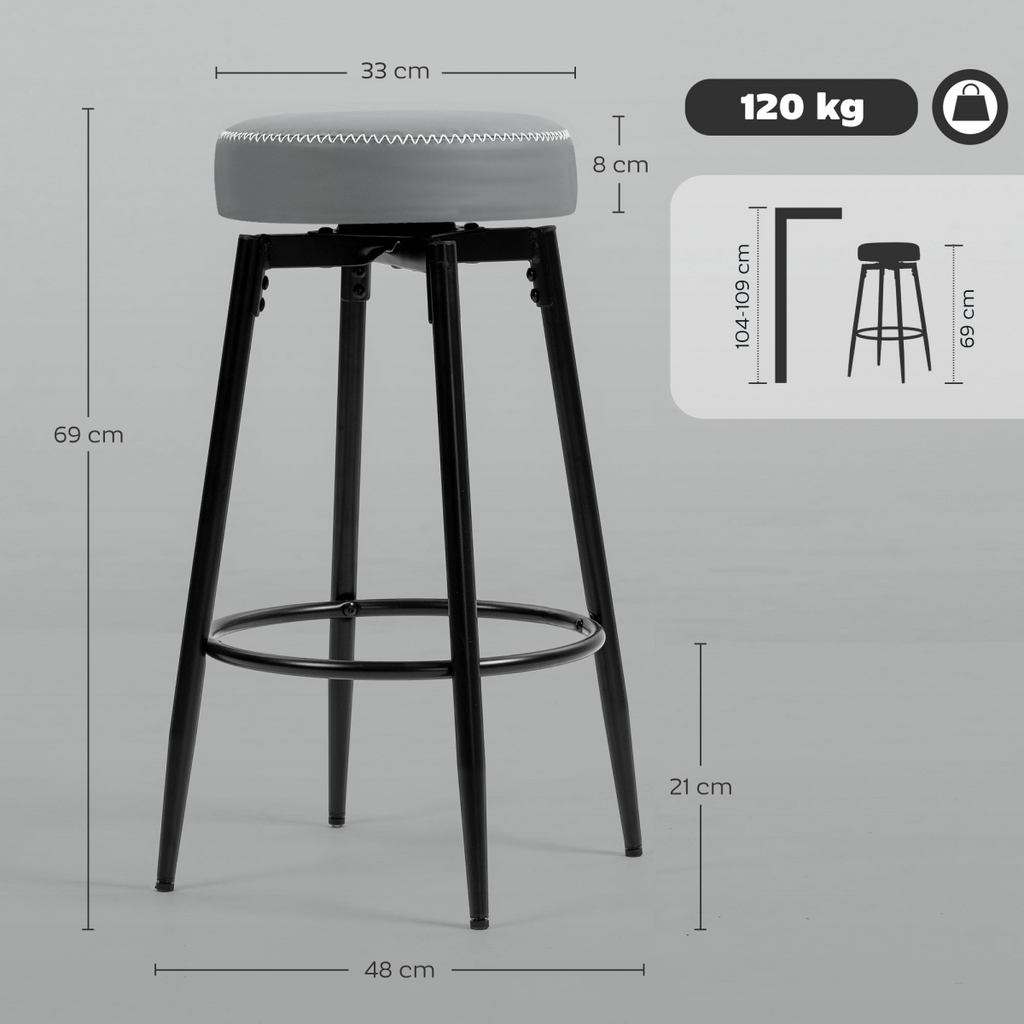Height bar stool