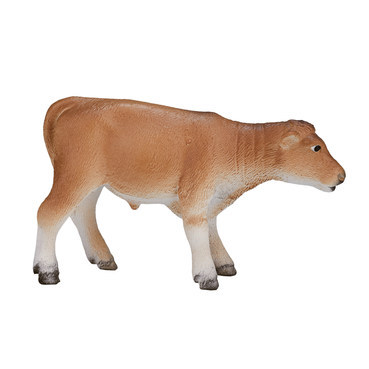Jersey Calf Standing Toy  Realistic Farm Animal Model