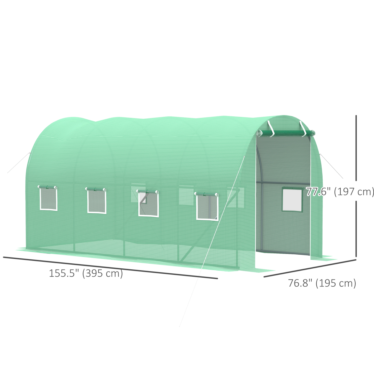Walk-in Tunnel Greenhouse