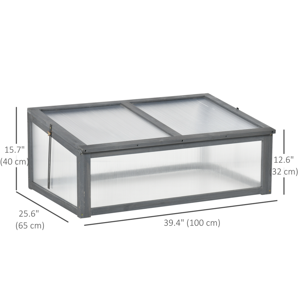 Wooden Cold Frame Greenhouse
