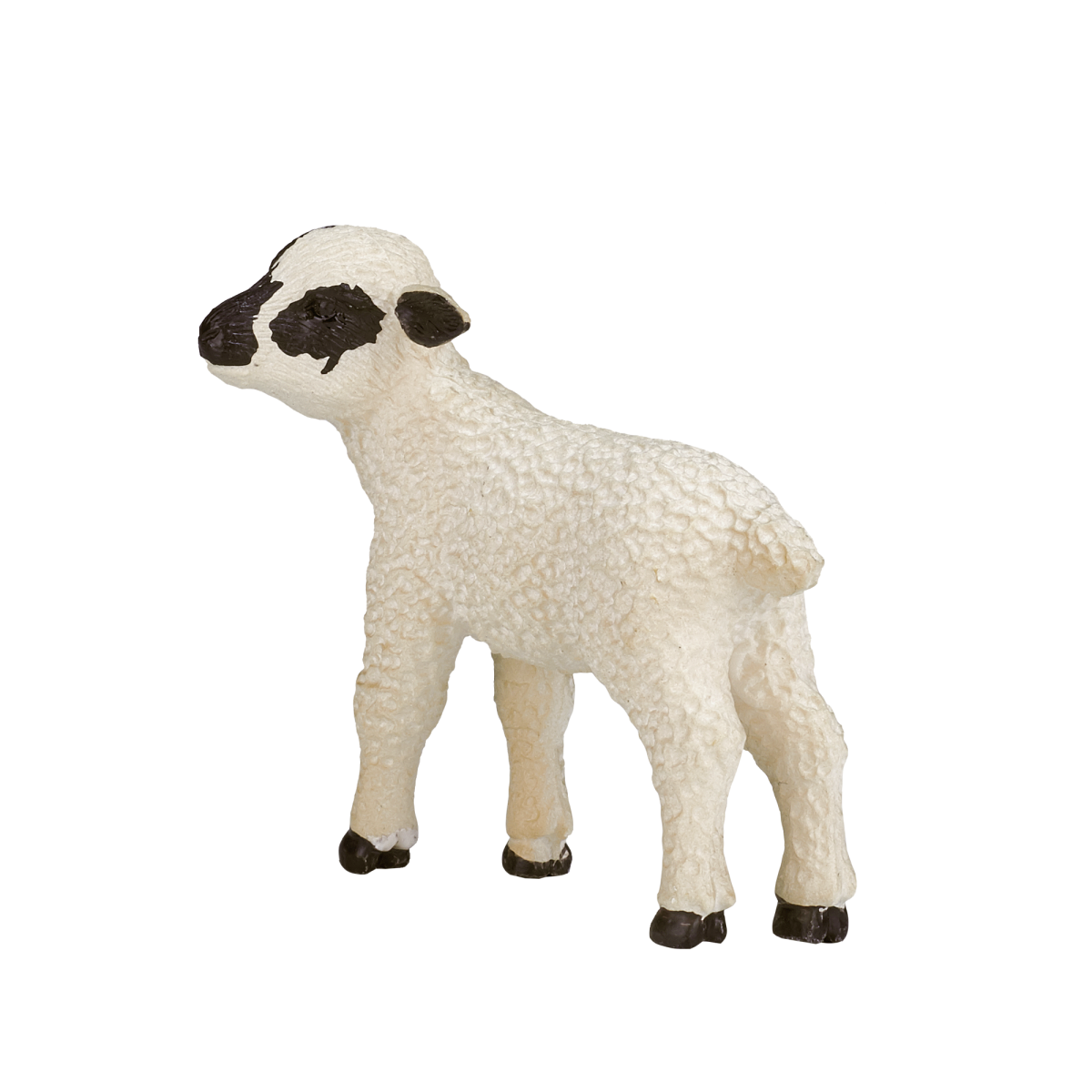 Black-Faced Lamb Standing  Realistic Farm Animal Figure