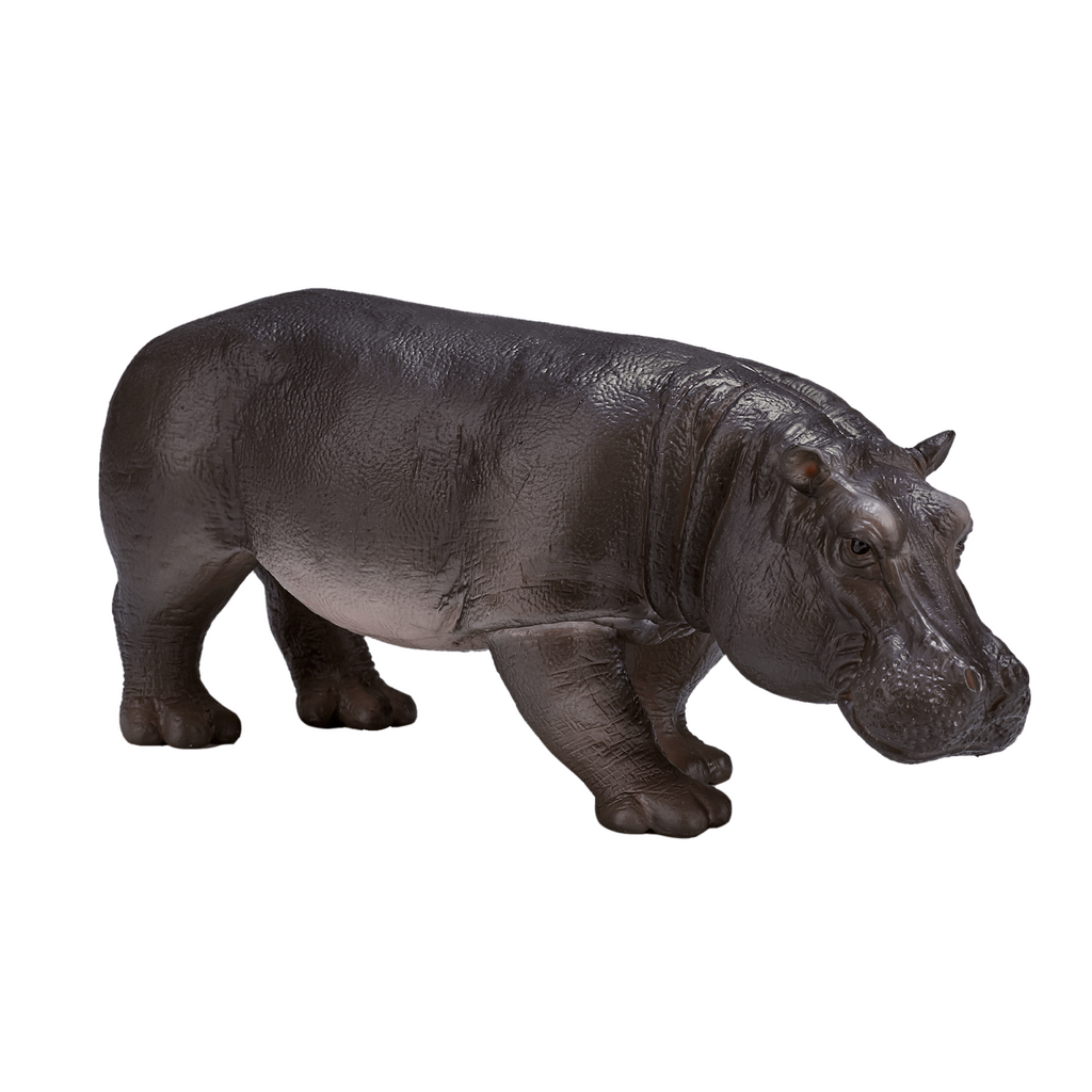 Hippopotamus Female Toy  Realistic African Wildlife Figure