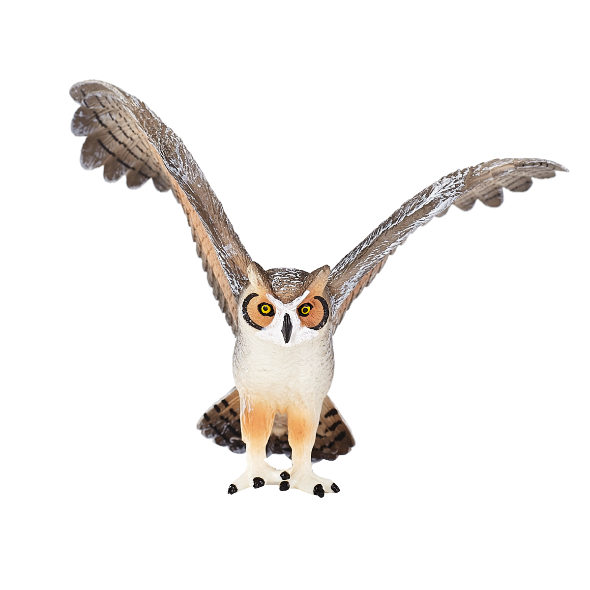 Great Horned Owl Toy  Realistic Bird of Prey Model