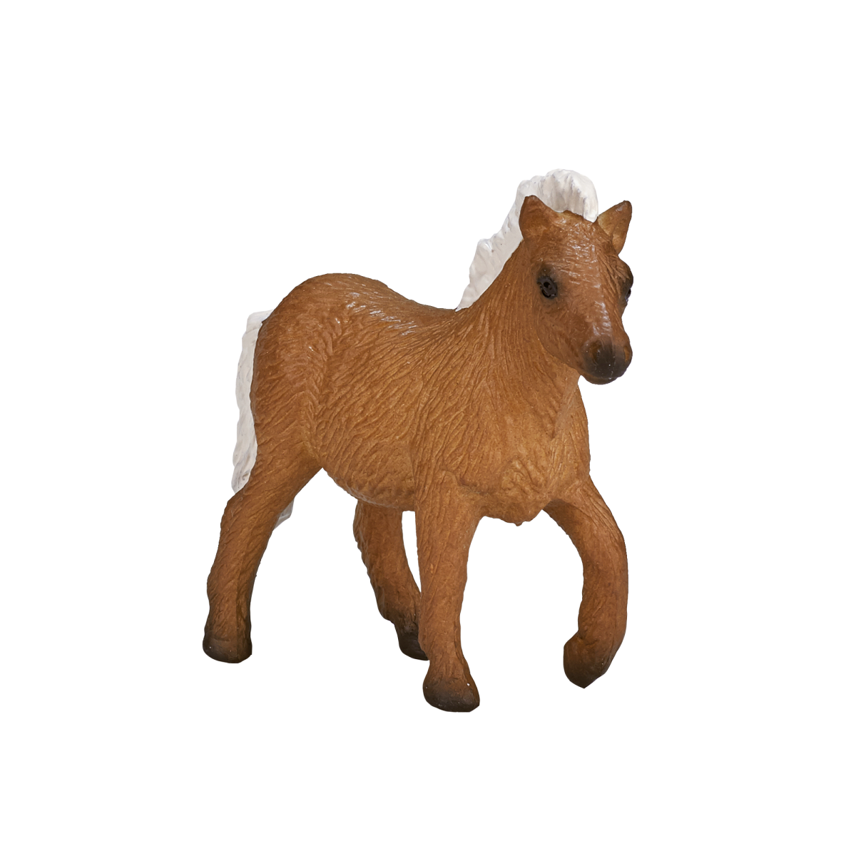 Shetland Foal Toy Figure  Realistic Horse Figurine