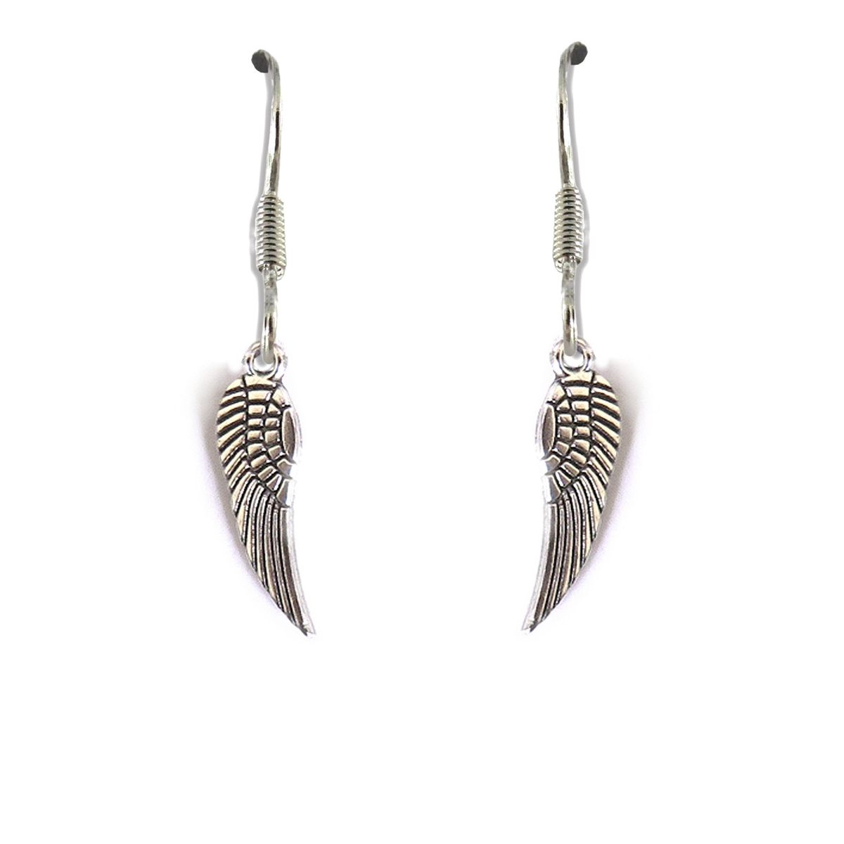 Angel Feather Drop Earrings - Thinking Of You Gift