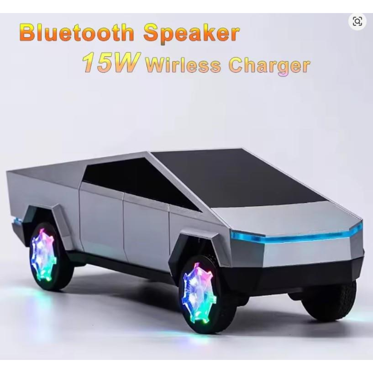 WSTER Wireless Bluetooth 15w Tesla Model Car Speaker with TF/USB/FM
