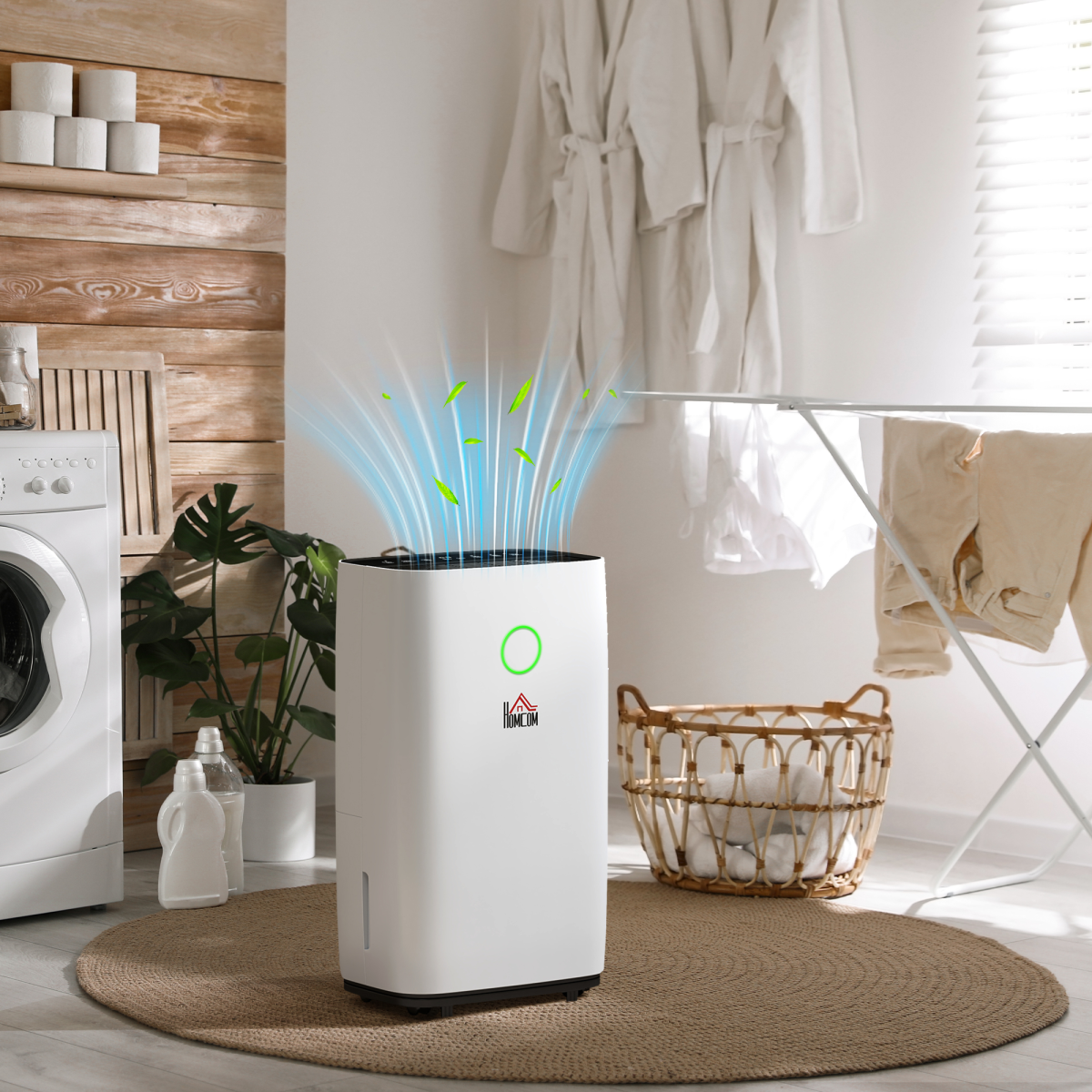 20L/Day 4000ML Portable Quiet Dehumidifier Home Laundry Room Electric Moisture