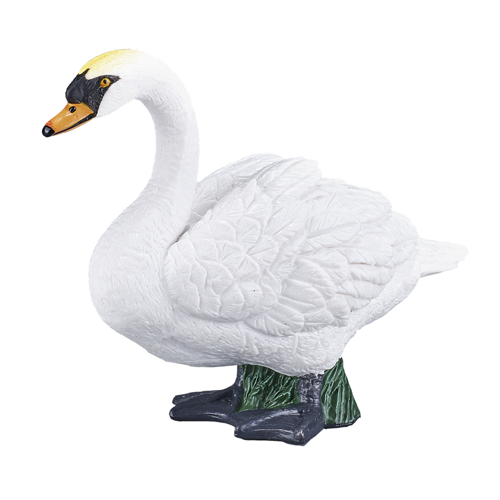 Mute Swan Toy  Realistic Water Bird Figure