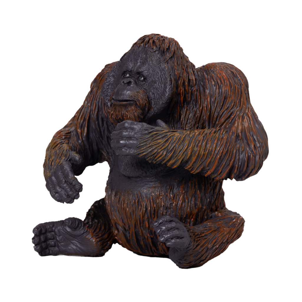 Orangutan Toy  Realistic Rainforest Wildlife Figure