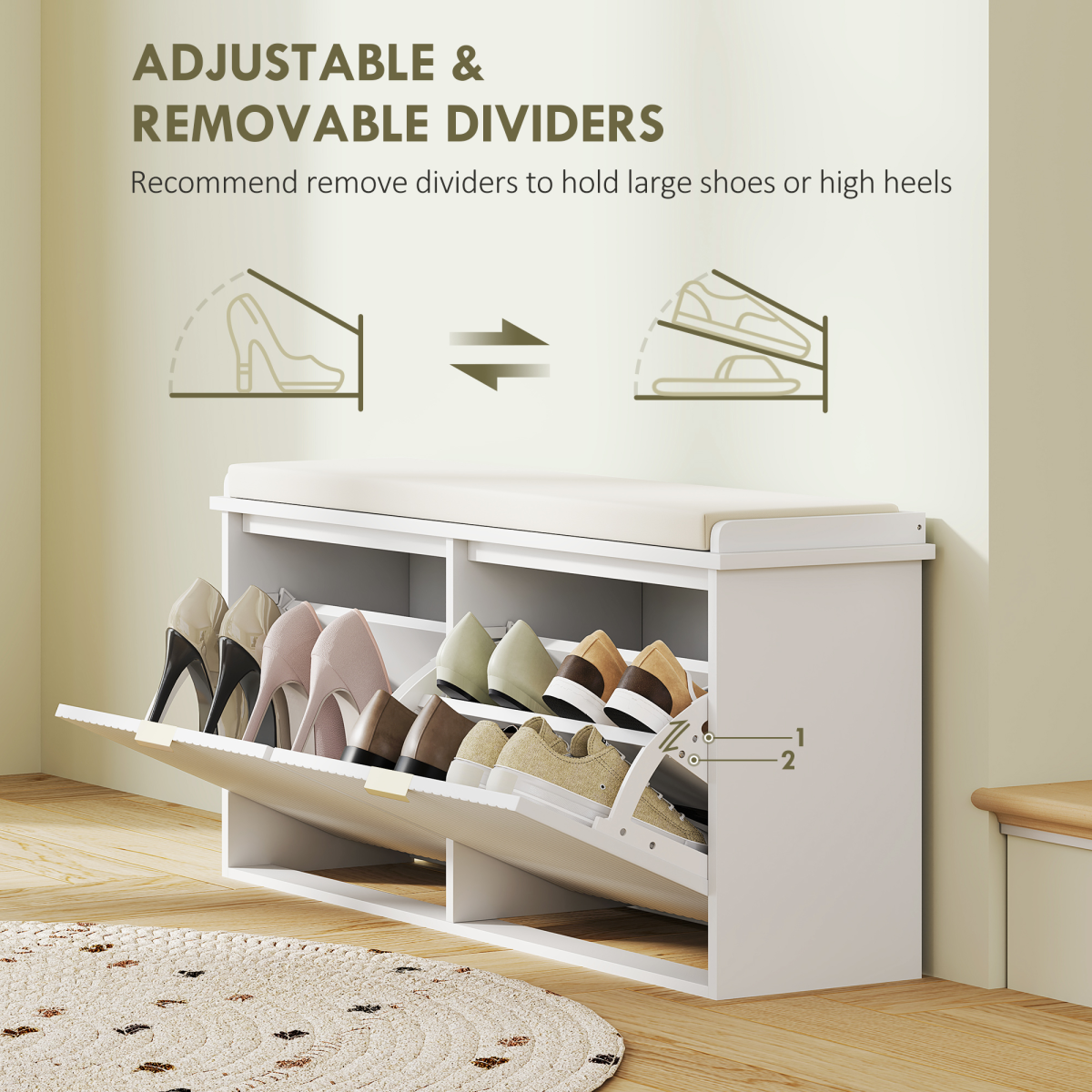 Shoe Storage Cabinet