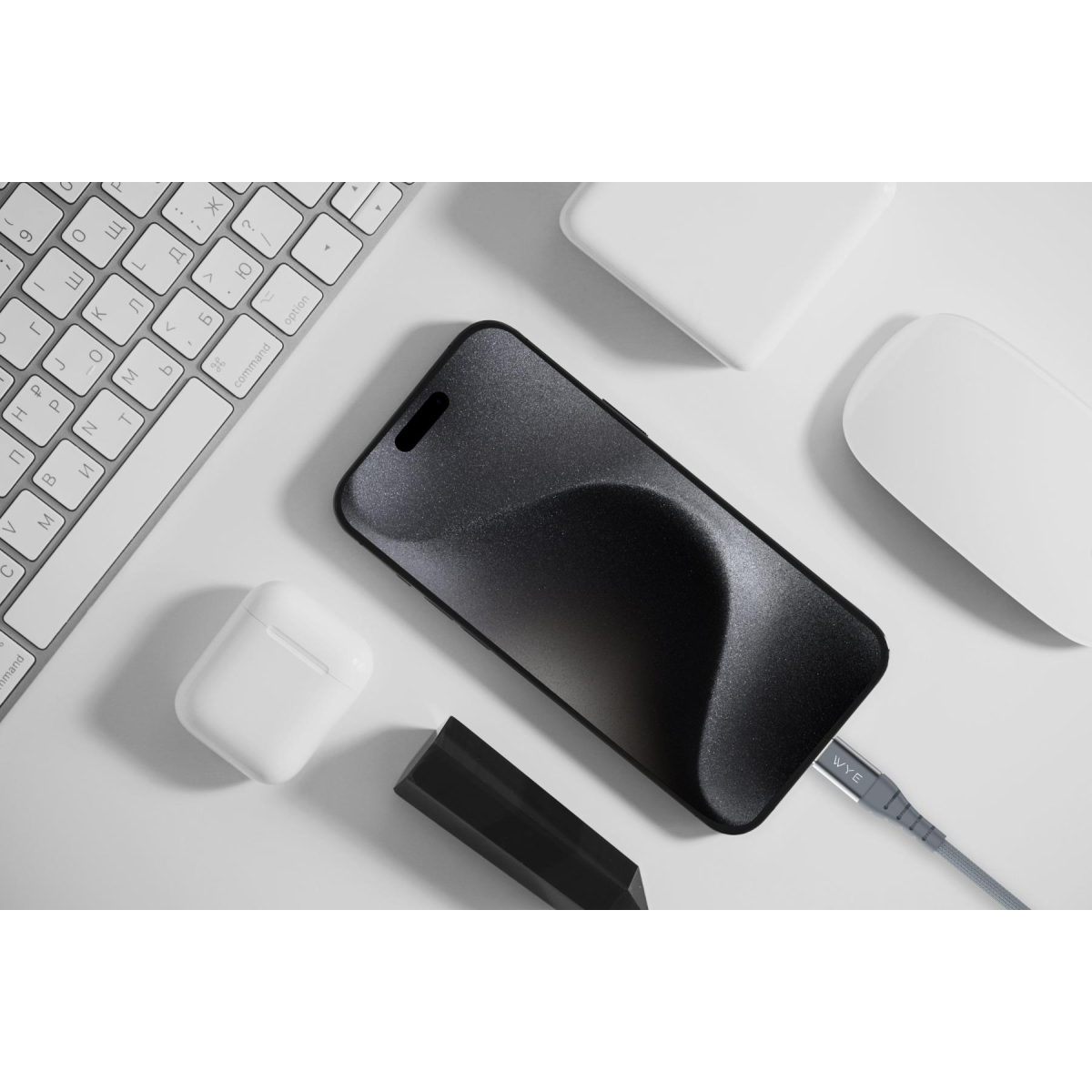 WYEFLOW USB-C to USB-C Fast Charging & Data Cable 1m