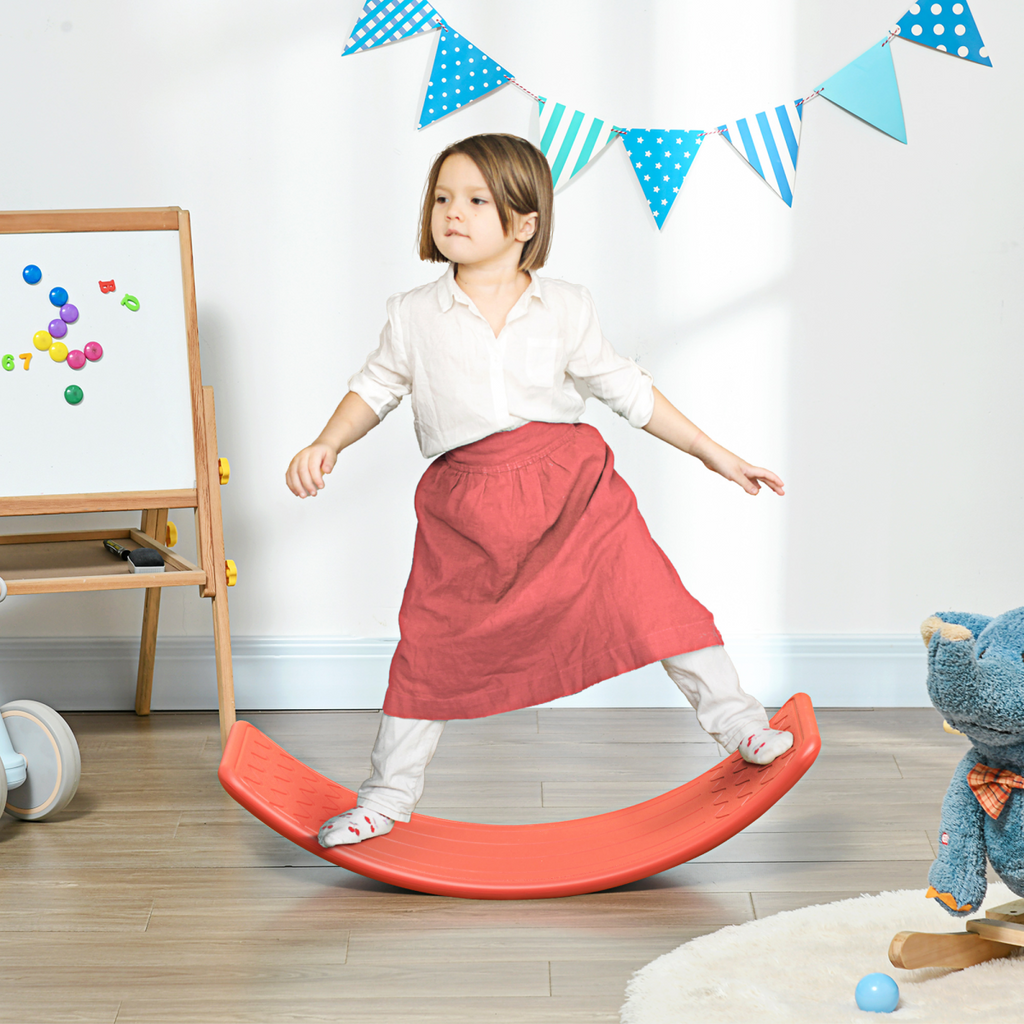 Balance Board, Kids Wobble Board Stepping Stone, Montessori Toy for 3-6 Years
