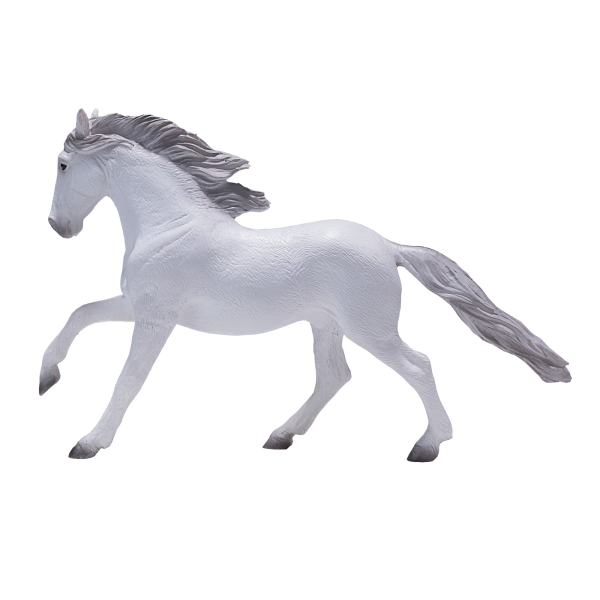 Lusitano Grey Horse Toy  Realistic Equestrian Model