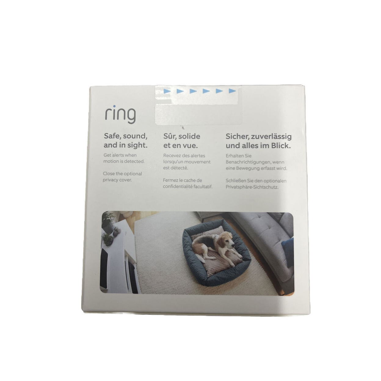 Ring Indoor Camera 2nd Gen Security Cam 1080p HD Video Black