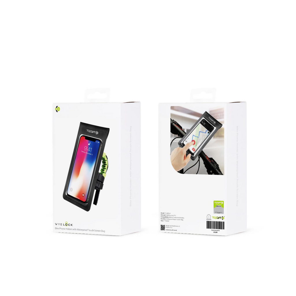 WYELOCK Bike Phone Holder With Waterproof Touch Screen Bag