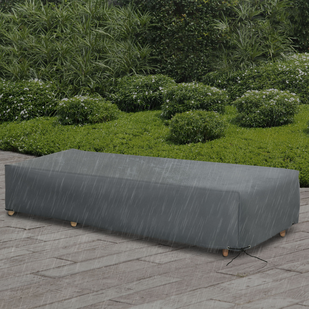 200x73cm Garden Furniture Cover Water UV Resistant Oxford Fabric
