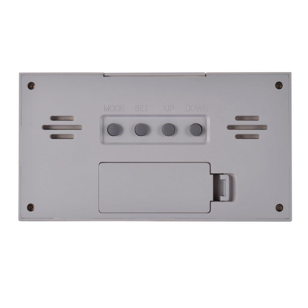 Acctim 15847 Vertex Weather Station Pigeon Grey Alarm Clock 15847