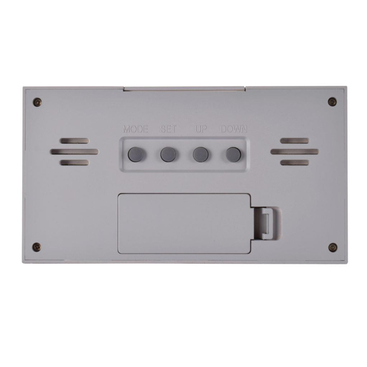 Acctim 15847 Vertex Weather Station Pigeon Grey Alarm Clock 15847