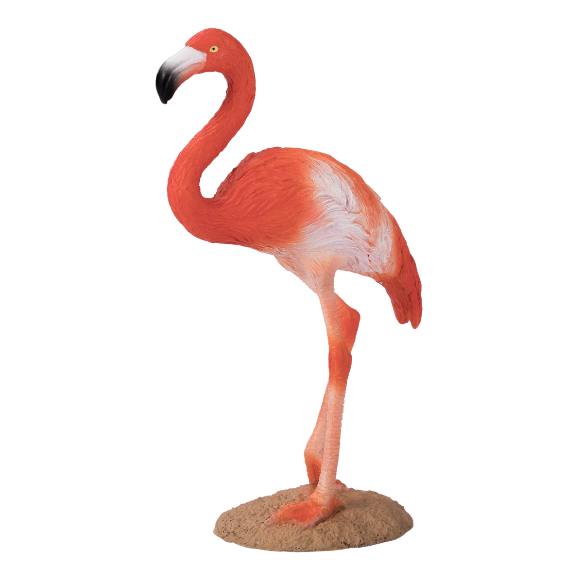 American Flamingo Toy  Realistic Exotic Bird Figurine