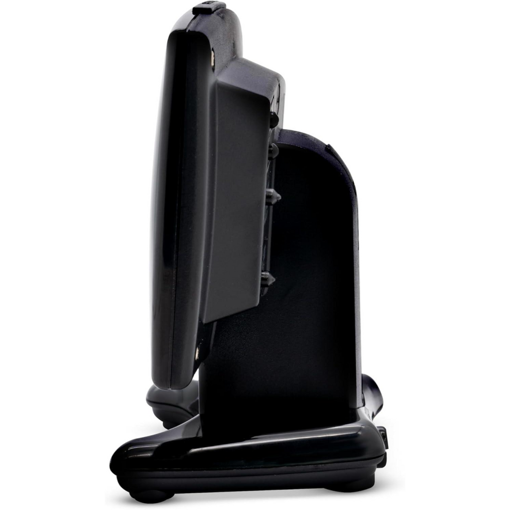 Acctim Jenson LED Digital in Black with USB-C Smart Connector Blue 0.9'' Display