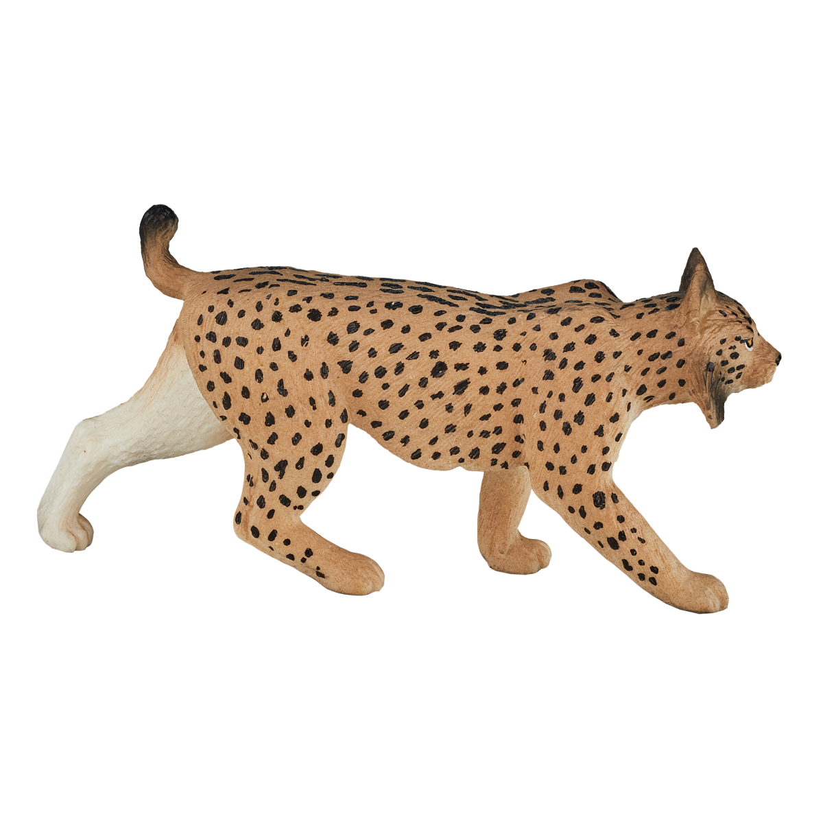 Iberian Lynx Toy  Realistic Wildlife Animal Figurine