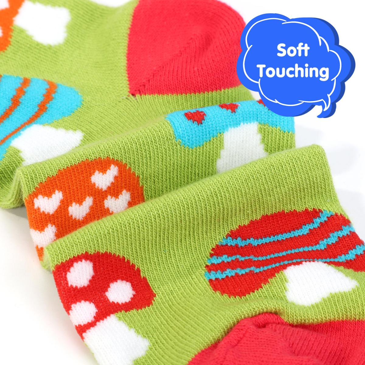 Vinsani MUSHROOMS SOCKS 5pk