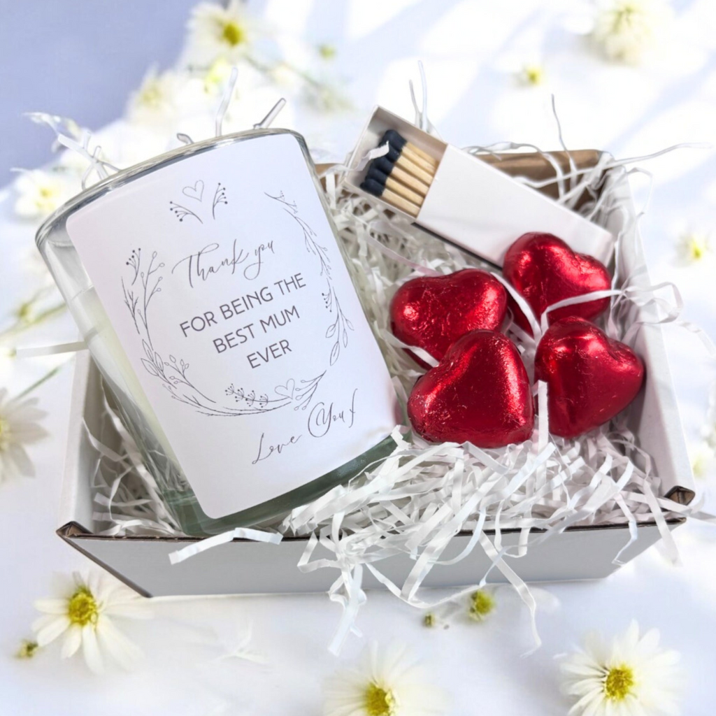Thank you For Being The Best Mum Ever Candle Gift Set