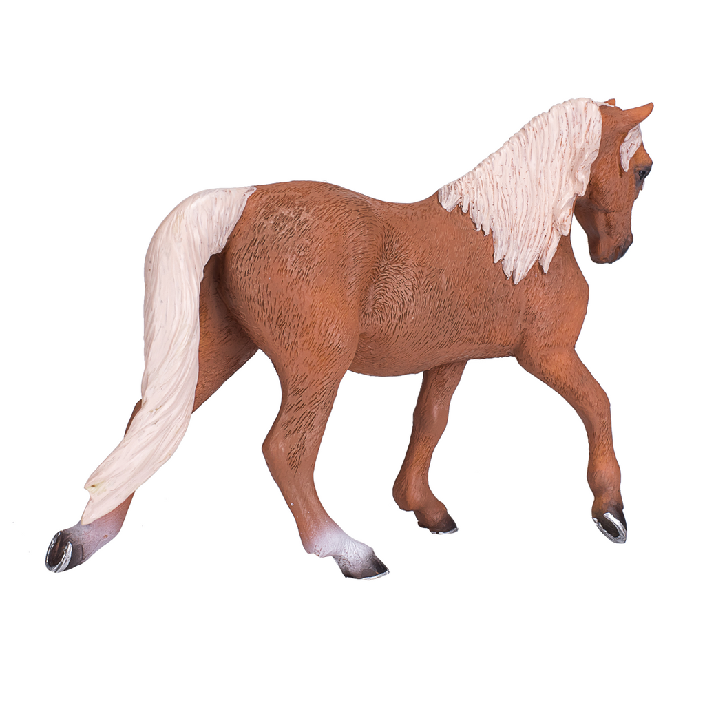 Morgan Stallion Palomino Toy  Realistic Horse Figurine